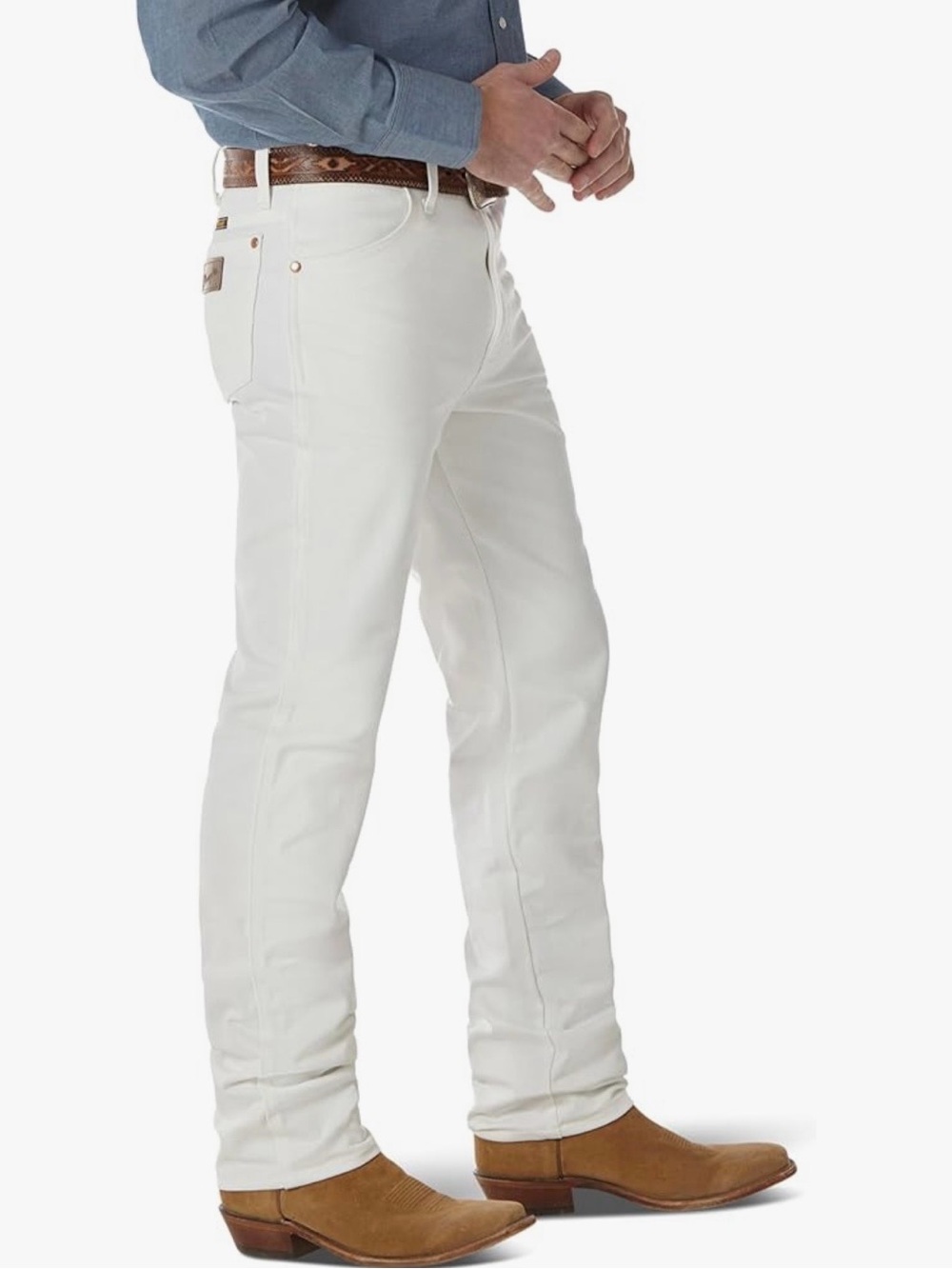 Wrangler - White Slim Fit Cowboy Cut Jeans - 30W x 30L - NWT